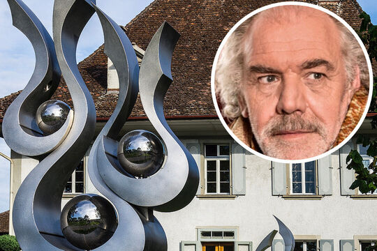 Bild Ein bekannter Fernsehschauspieler, im Schlössli aufgewachsen