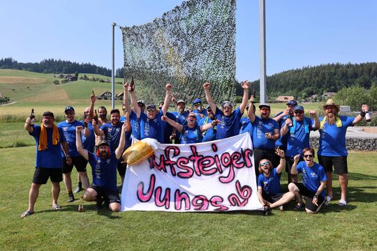 Bild Hornussen Biglen-Arni A vs. Unterfrittenbach-Emmenmatt-Ilfis A in Arni